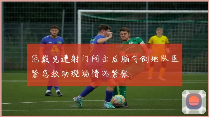 范戴克遭射门闷击后脑勺倒地队医紧急救助现场情况紧张