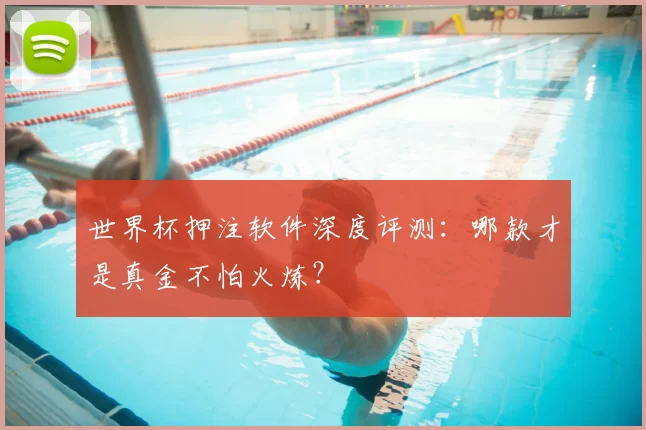 世界杯押注软件深度评测:哪款才是真金不怕火炼?